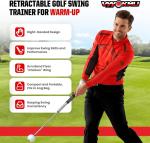 Retractable Tempo Stick Golf Training Aid for Right Hand