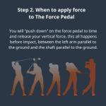 Force Pedal Golf Training Aid for Speed & Stability