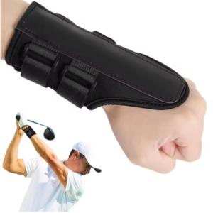 Golf Swing Trainer with Wrist Brace and Power Band