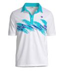 Men's Quick-Dry Stretch Golf Polo - White
