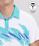 Men's Quick-Dry Stretch Golf Polo - White