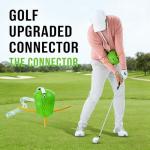 Connector Golf Swing Trainer Ball for Better Alignment