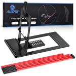 Adjustable Golf Alignment Stick Holder and Trainer