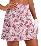 High Waisted Women's Golf Skort with Pockets