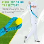Golf Swing Trainer Rope with Grip for Beginners