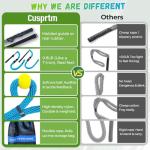 Golf Swing Trainer Rope with Grip for Beginners