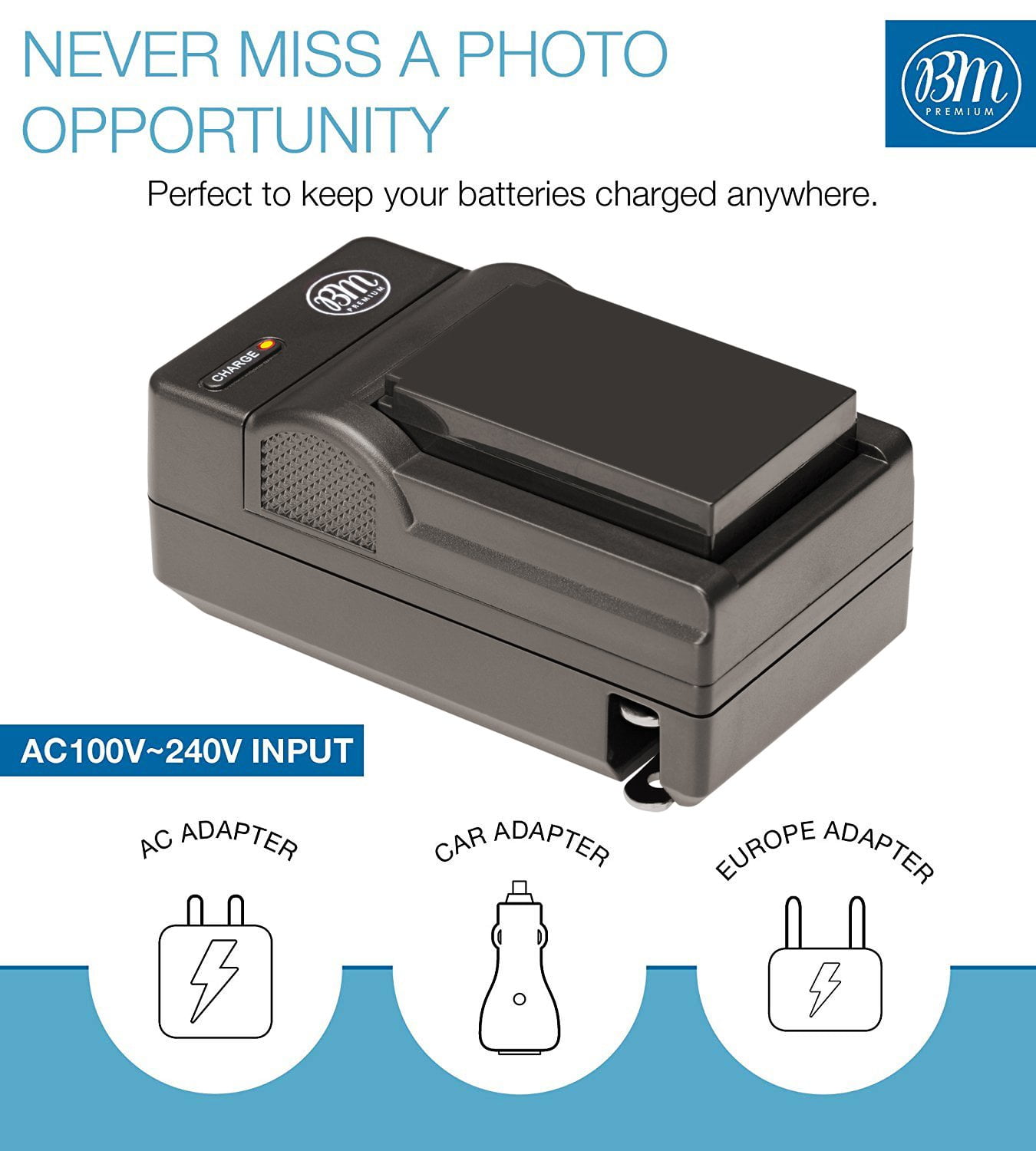 Canon Rebel T-Series Battery Kit with Charger