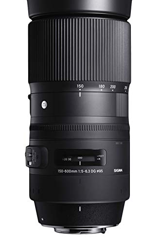 Sigma 150-600mm Contemporary Canon Lens - Black