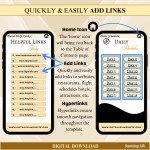Travel Itinerary Template: 30+ Page Printable Guide