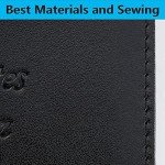 RFID Blocking Leather Passport Holder and Wallet