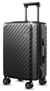 LUGGEX Expandable 20-Inch Spinner Carry-On Suitcase