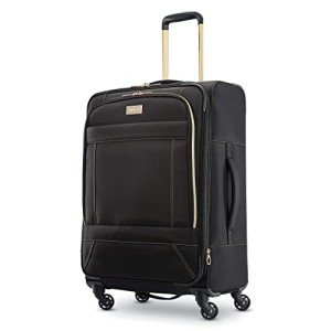 Expandable Black 25-Inch Spinner Luggage by American Tourister