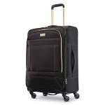 Expandable Black 25-Inch Spinner Luggage by American Tourister