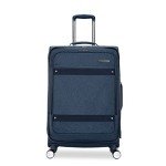 American Tourister Expandable Navy Blue Spinner Luggage