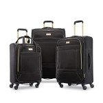 Expandable Black 25-Inch Spinner Luggage by American Tourister