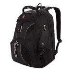 SwissGear 1923 ScanSmart Laptop Backpack - Black/Silver
