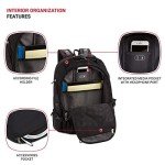SwissGear 1923 ScanSmart Laptop Backpack - Black/Silver