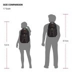 SwissGear 1923 ScanSmart Laptop Backpack - Black/Silver