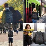 KROSER Water-Resistant Travel Laptop Backpack 17.3