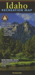 Idaho Adventure Recreation Map for Travelers