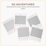 Adventure Bucket List: 50 Scratch-Off Travel Cards