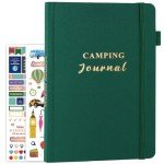A5 Camping Journal and RV Travel Log Book