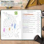 A5 Camping Journal and RV Travel Log Book