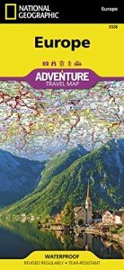 National Geographic Adventure Map: Europe 3328
