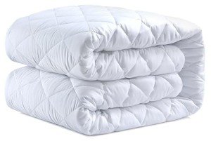 Quilted Double Bed Mattress Protector - Anti Allergy