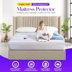 Cotton Waterproof Mattress Protector for Double Beds