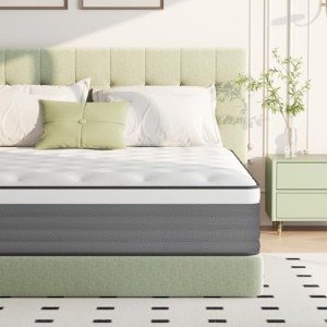 Hybrid Pocket Sprung King Mattress - 8 Inch