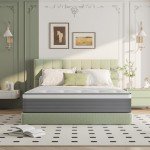 Hybrid Pocket Sprung King Mattress - 8 Inch