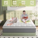 Hybrid Pocket Sprung King Mattress - 8 Inch