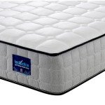Orthopaedic Memory Foam & Spring Mattress - 4ft6