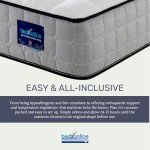 Orthopaedic Memory Foam & Spring Mattress - 4ft6