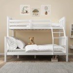 Blisswood Triple Bunk Bed - Solid Pine, White