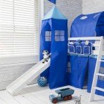 Noa and Nani White Mid Sleeper Bunk Bed