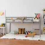 White Solid Pine 3FT Single Bunk Bed Frame