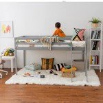 White Solid Pine 3FT Single Bunk Bed Frame