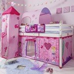 Fairy Cabin Bed with Playtent and Tunnel