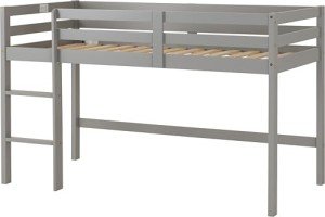 Grey Slate Mid Sleeper Bunk Bed by Seconique