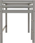 Grey Slate Mid Sleeper Bunk Bed by Seconique