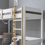 White Una Highsleeper Cabin Bed by Noa and Nani