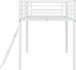 Kora White Mid Sleeper Bunk Bed 3' Single