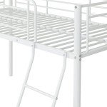 Kora White Mid Sleeper Bunk Bed 3' Single