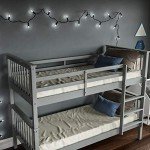 Milan Bunk Bed - Twin Sleeper, Grey Pine