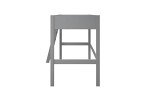 Noomi Kids Double High Sleeper Bunk Bed - Grey