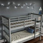 Milan Bunk Bed - Twin Sleeper, Grey Pine