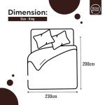 Ultra Soft King Size Duvet for Summer Comfort