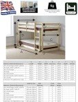 Stockton Low Sleeper Bunk Bed, 3ft Single